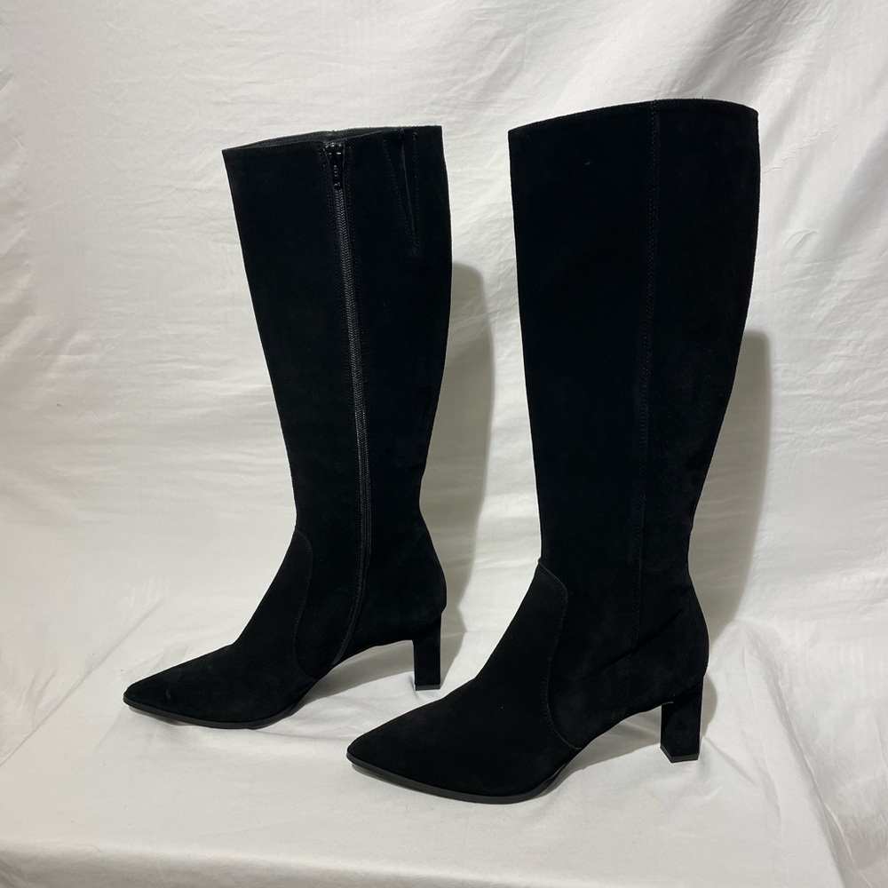 Elegant Black Knee-High Women's Boots